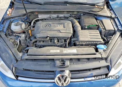 2017 Volkswagen Golf S z USA, uszkodzony, nr VIN 3VW217AU2HM057936